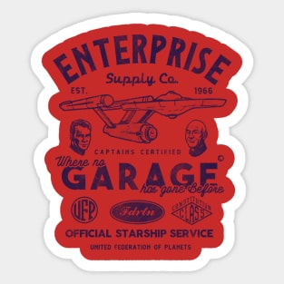 Enterprise Garage V.2 Sticker